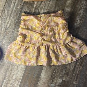 Dolls kill DAZE OF DAYLIGHT FLORAL SKIRT